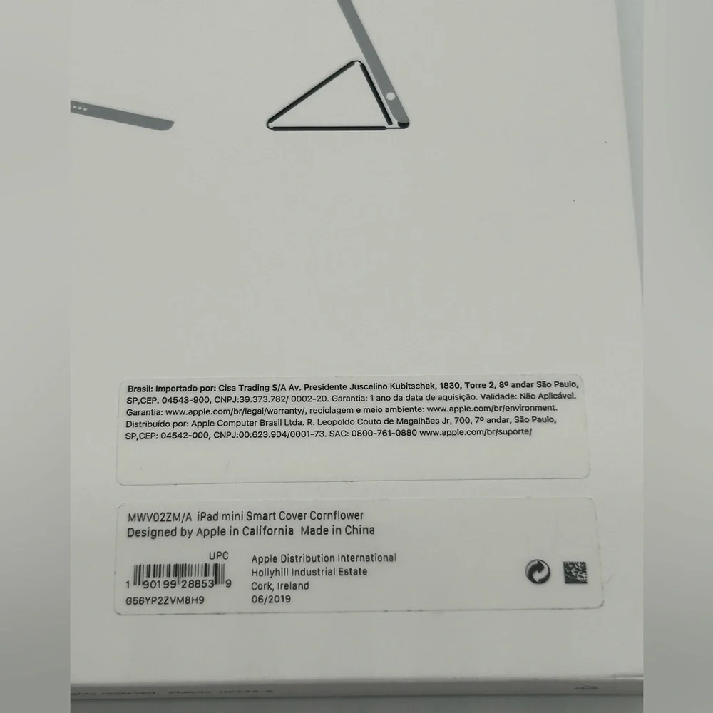 Apple iPad mini Smart Cover - Cornflower - fits 5th Gen New In Box